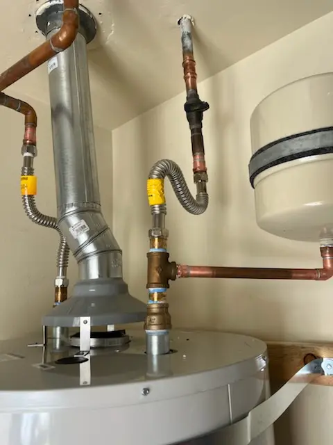 Water heater installation and plumbing repair in North Highlands Beach